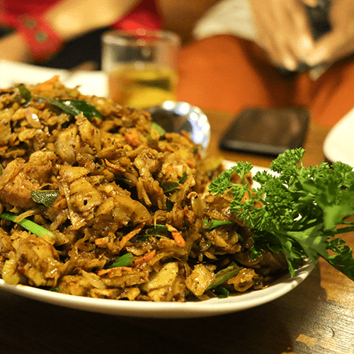 MrRider Popular item: Chicken Kotthu