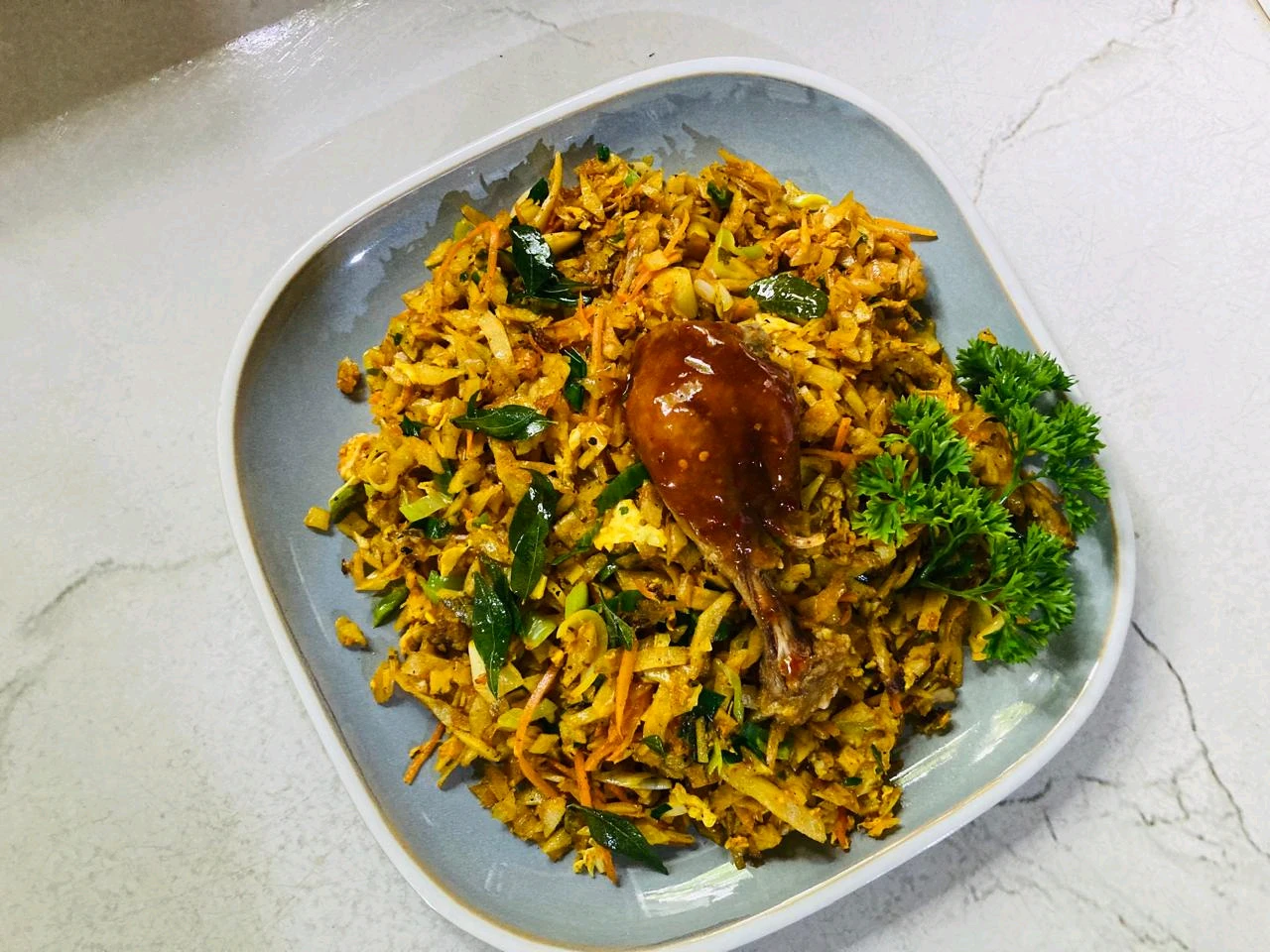 MrRider Popular item: Chicken Kottu